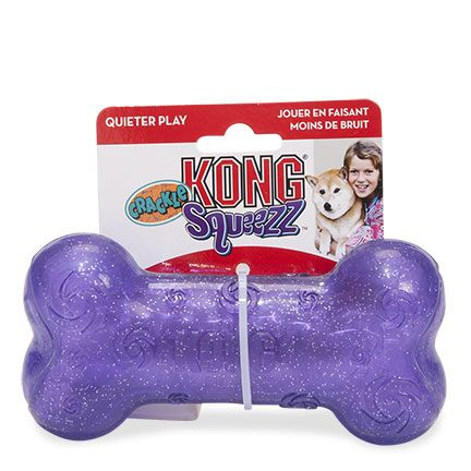 KONG Squeezz Crackle Bone M