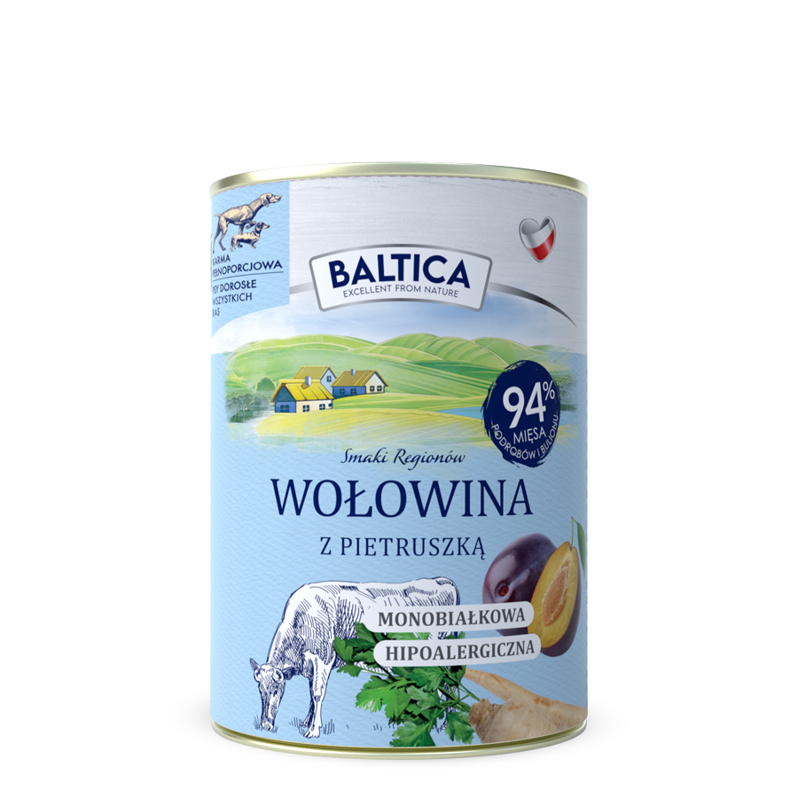 BALTICA Wolowina z pietruszką p-ka 400g