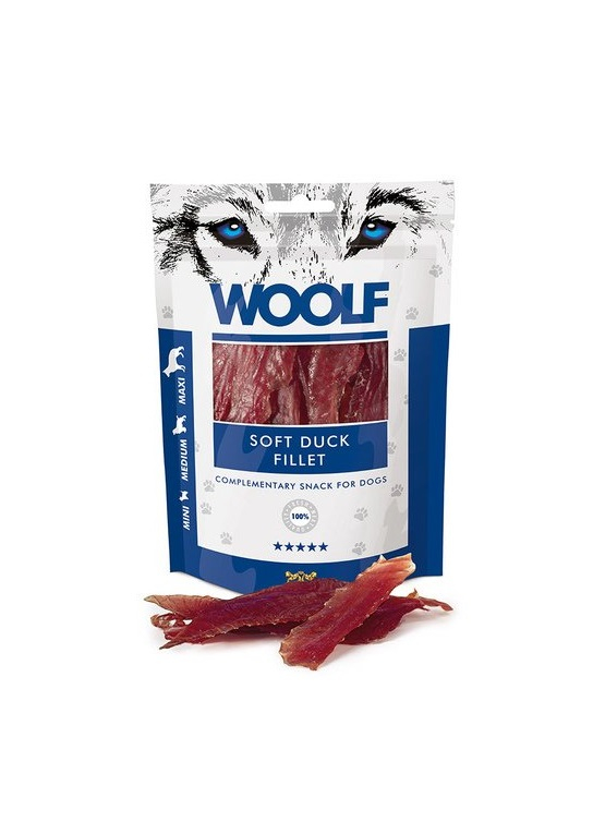 WOOLF Soft Duck Jerky Fillet 100g