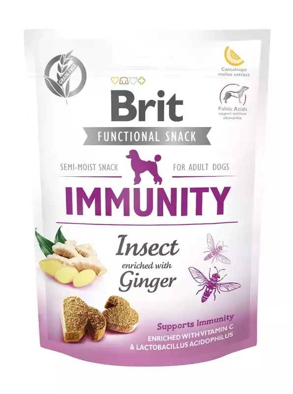 BRIT CARE Dog Funtional Snack Immunity Insect 150g