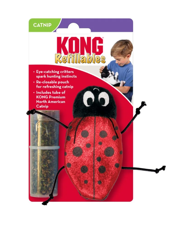 KONG Cat Refilables Ladybug