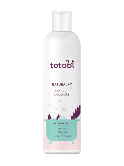 TOTOBI Naturalny Szampon z odżywką 300ml