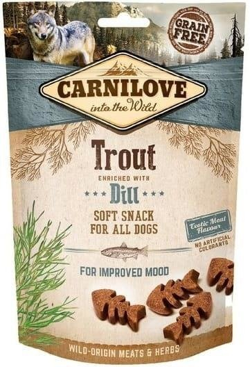 CARNILOVE Soft Snack Trout & Dill 200g