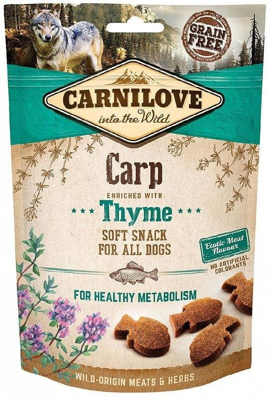 CARNILOVE Soft Snack Carp & Thyme 200g