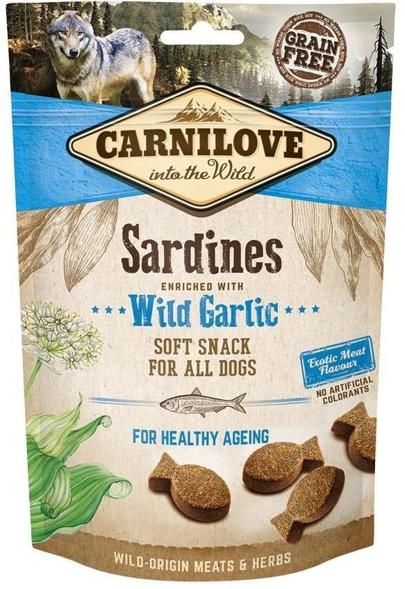 CARNILOVE Snack Soft Sardines & Wild Garlic 200g