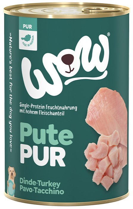 WOW Pute Pur p-ka 400g 6 szt