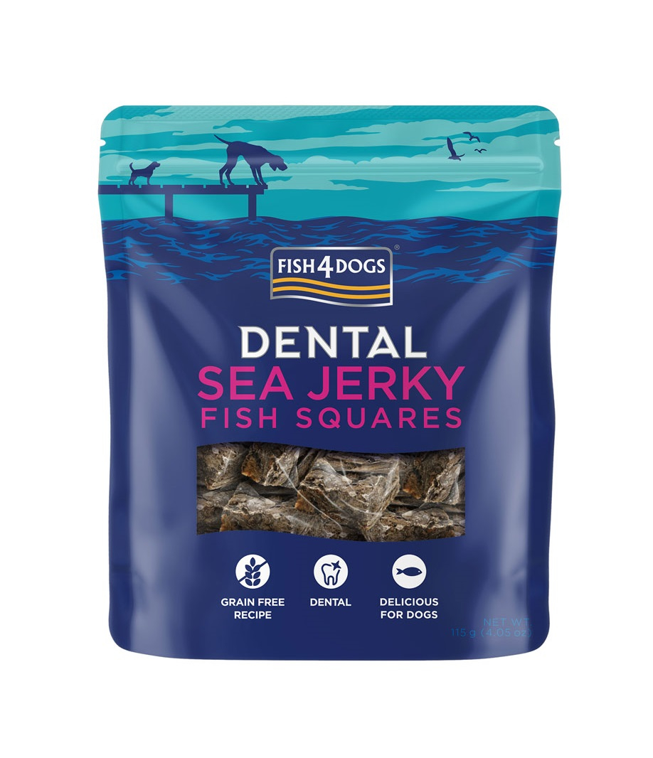 FISH4DOGS Sea Jerky Squares 100g