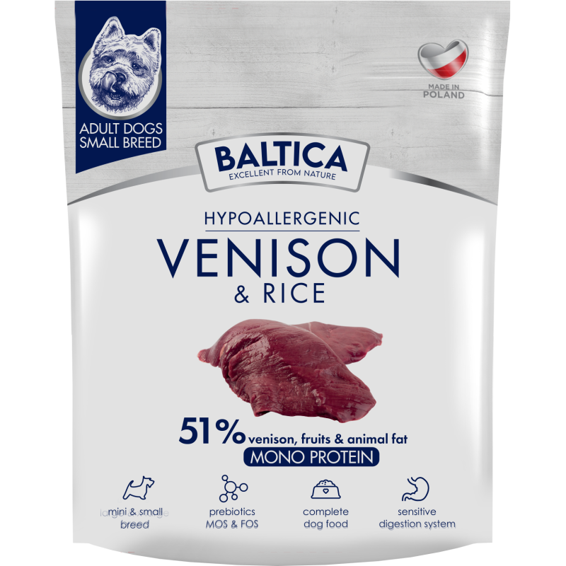 BALTICA Vension&Rice XS/S 1 kg