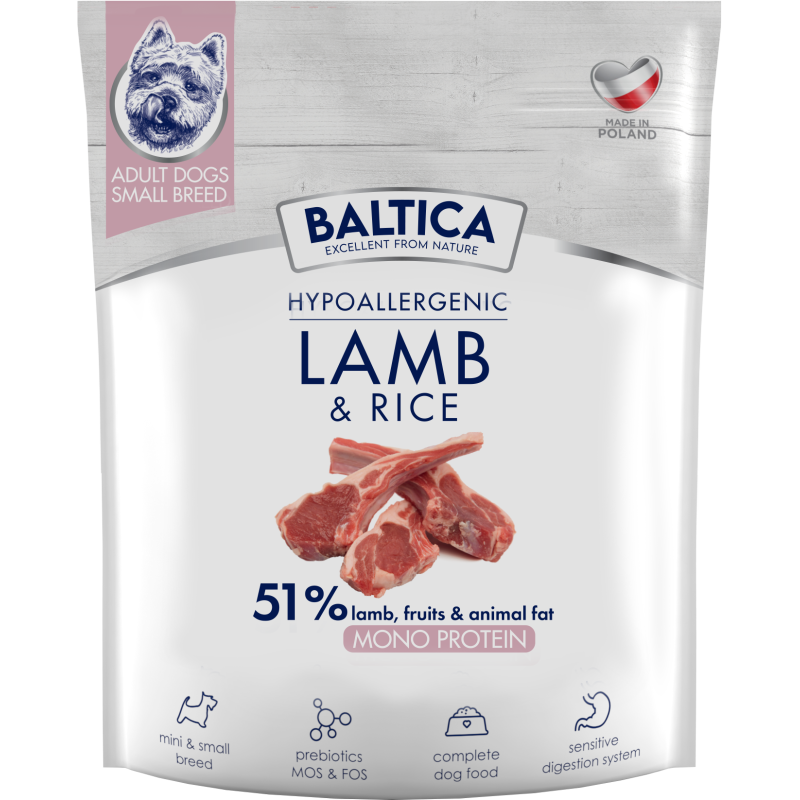 BALTICA Lamb&Rice XS/S 1 kg