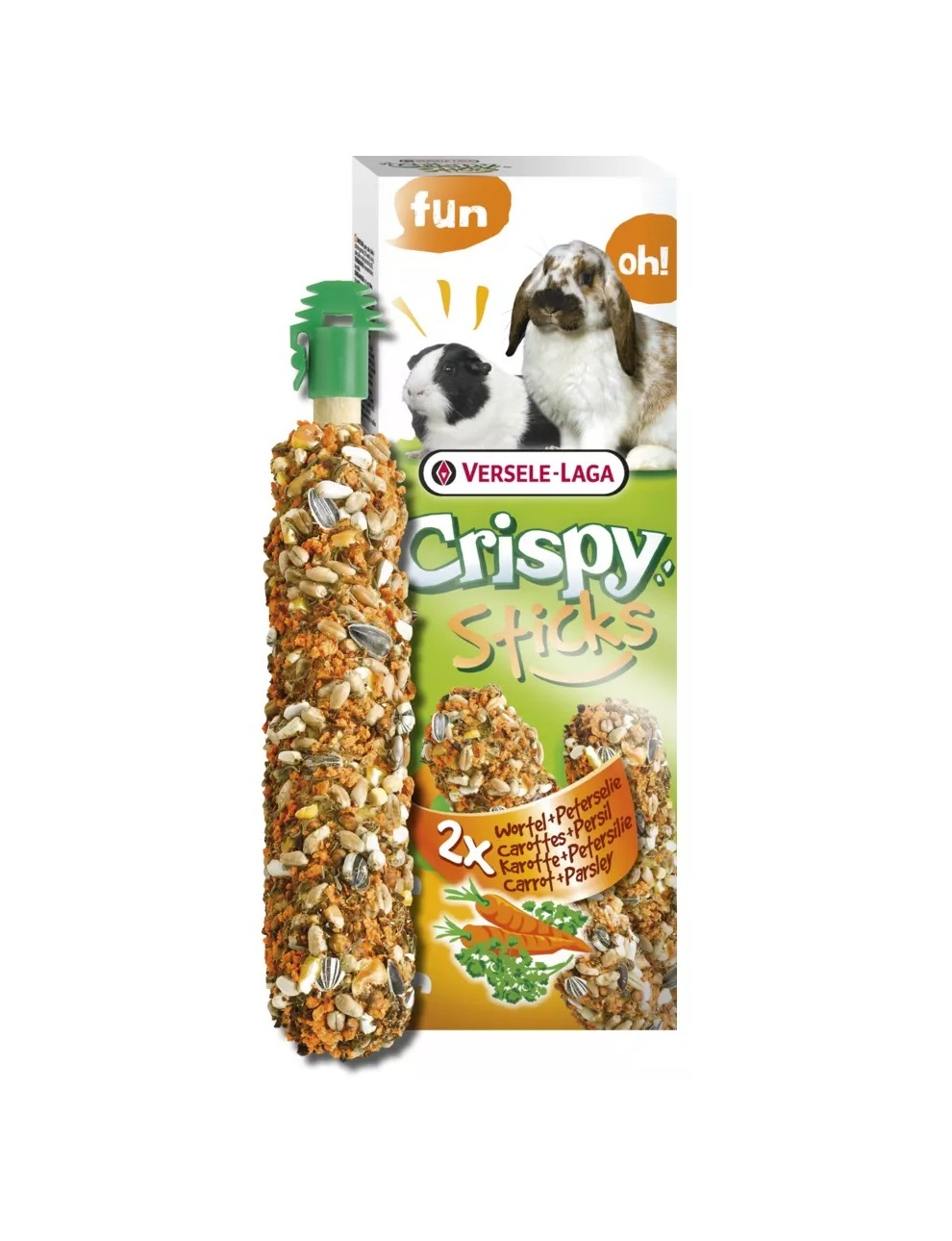 VL Crispy Sticks Królik/Świnka kolba pietr. 110g