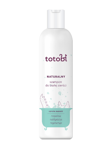 TOTOBI Naturalny Szampon do białej sierści 300ml