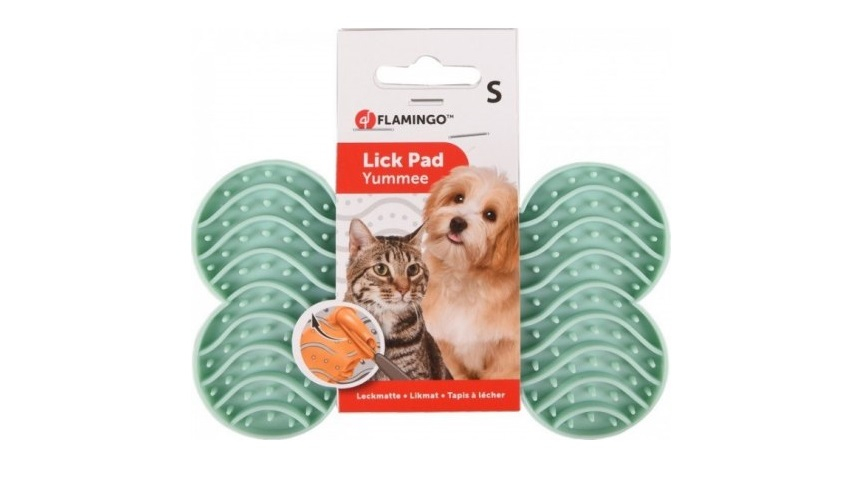 FLAMINGO Lick Pad S 15cm zielona