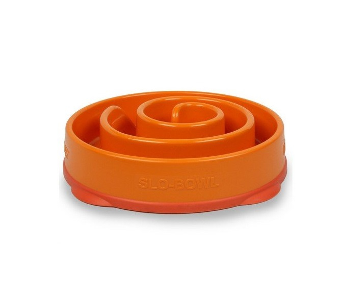 OUTWARD HOUND Fun Feeder Mini miska pomarańczowa