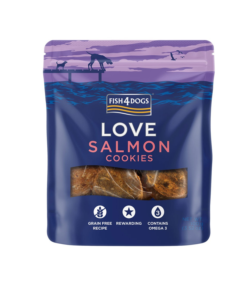 FISH4DOGS Salmon Cookies 75g