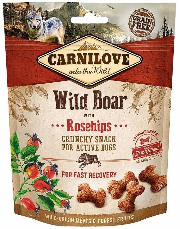 CARNILOVE Crunchy Snack Wild Boar & Rosehips 200g