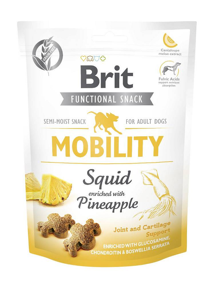 BRIT CARE Dog Funtional Snack Mobility Squid 150g