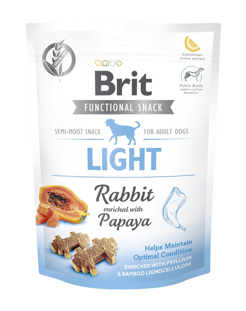 BRIT CARE Dog Funtional Snack Light Rabbit 150g