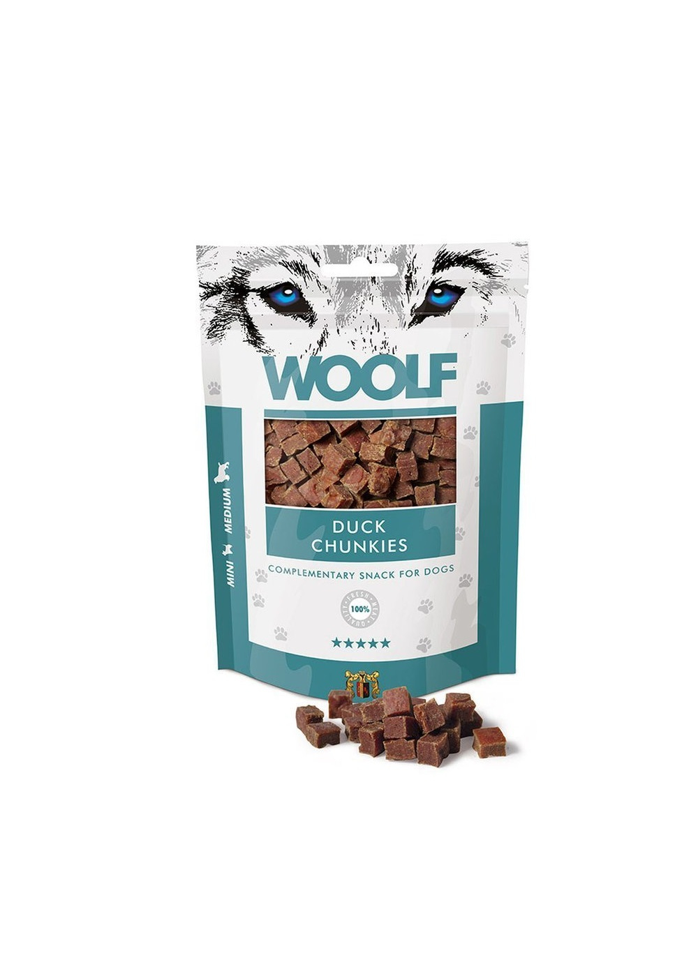 WOOLF Snack Duck Chunkies 100g