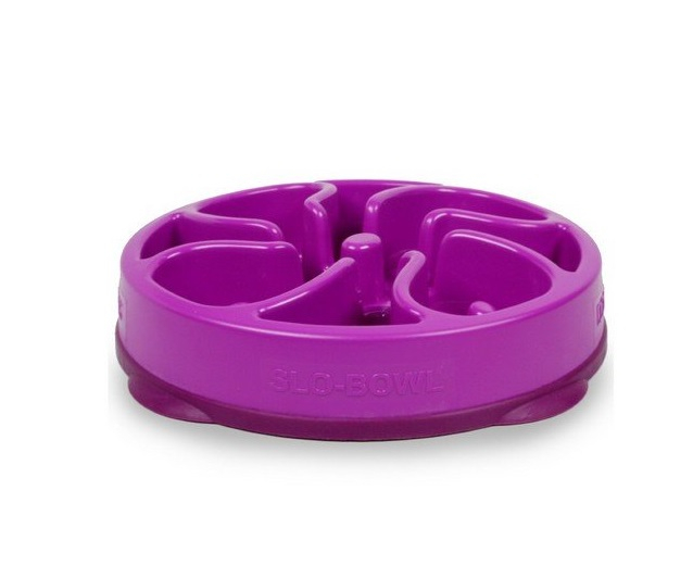 OUTWARD HOUND Fun Feeder Mini Miska fiolet