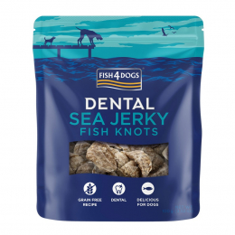 FISH4DOGS Sea Jerky Fish Knots 100g