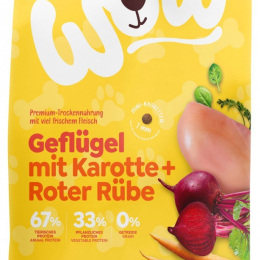 WOW MINI Junior Drób Łosoś Marchewka 1 kg