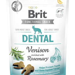 BRIT CARE Dog Funtional Snack Dental Venison 150g