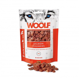 WOOLF Salmon Chunkies 100g