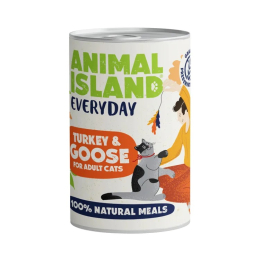 ANIMAL ISLAND CAT Everyday Turkey & Goose 400g