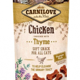 CARNILOVE KOT Soft Snack Chicken & Thyme 50g