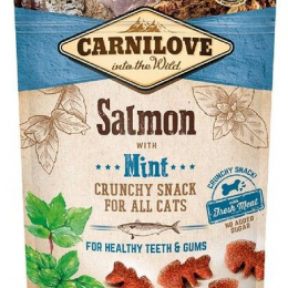 CARNILOVE Snack Cat Crunchy Salmon & Mint 50g