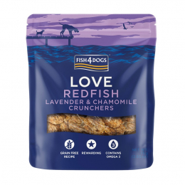 FISH4DOGS Redfish & Lavender Crunchers 75g