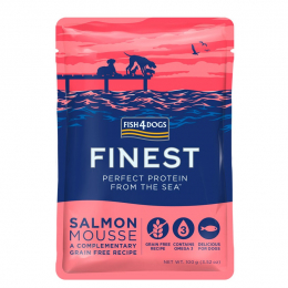 FISH4DOGS Finest Salmon Mousse saszetka 100g