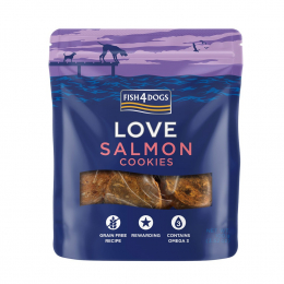 FISH4DOGS Salmon Cookies 75g