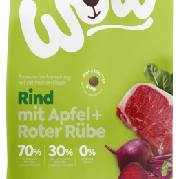 WOW MINI Adult Dog Wołowina z jabłkiem 1kg