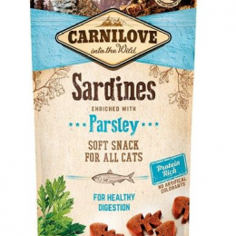 CARNILOVE  Snack Cat Crunchy Sardine & Parsley 50g