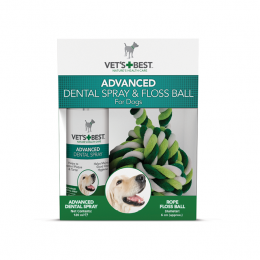 VET'S BEST Dental Spray 120 ml + kula sznurkowa