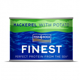 FISH4DOGS Mackerel Wet Complete Food p-ka 185g